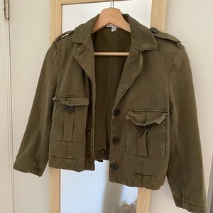 James Perse Cropped Jacket